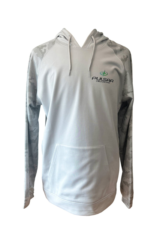 Paragon Tahoe Camo Fleece Hoodie Aluminum Gray