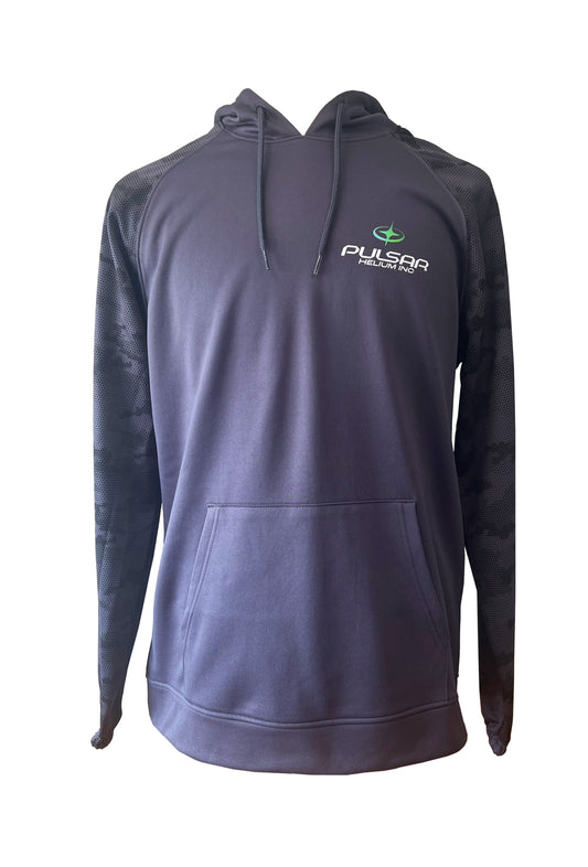 Paragon Tahoe Camo Fleece Hoodie Graphite Gray